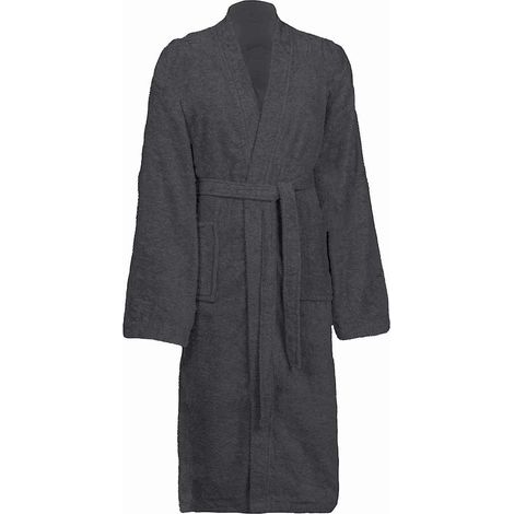 vidaXL Peignoir KINN Anthracite XL Coton