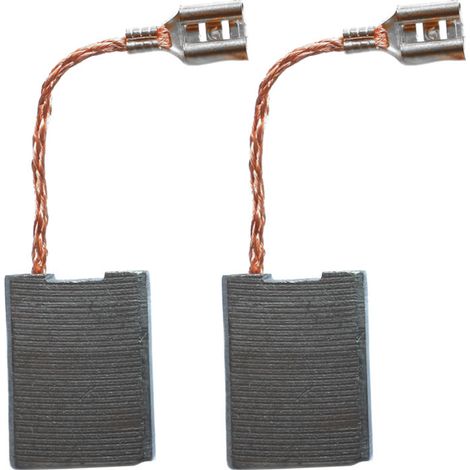 2x Schleifkohle 7mm x 17mm Kohlebürsten Motorkohlen 7 x 17 mm für Elektro-Werkzeug Motor