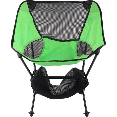 Chaise pliante portable en alliage d'aluminium léger, tabouret enfant pour camping extérieur (1/5)
