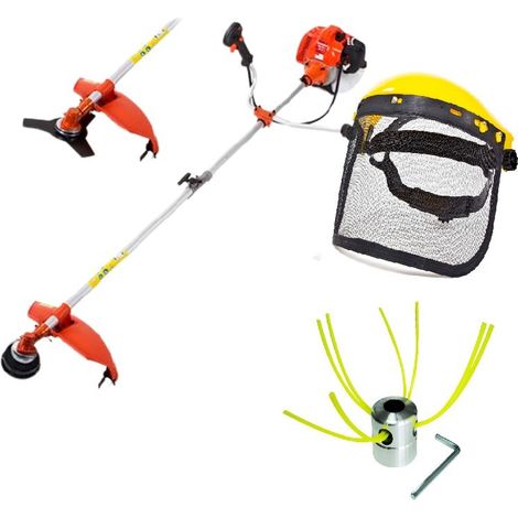 DESBROZADORA DE 2 TIEMPOS DE GASOLINA, LINEA HD 43 CC, 3 EN 1, CON REGALO DE CARETA DE PROTECCIÓN