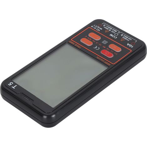 Multimètre Testeur Ultra Fin 6000 Comptes Tension CA CC Courant Résistance Capacité Diode avec Lampe Torche LED (1/5)