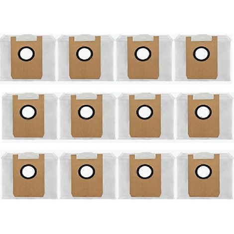 12 Dust Bags pour Airrobo T20+ Sweeper Accessoires Built to Last and Work Well (1/5)