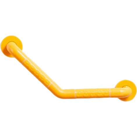Barandilla auxiliar de pared para escaleras, barandilla antideslizante para ducha, amarilla, 25 cm (1/5)