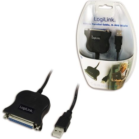Adaptador Usb a Paralelo Logilink Ua0054a