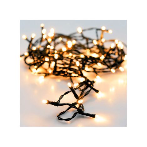 PROGARDEN guirnalda 80 led 8 metros 8 funciones , Guirnalda 80 LED 8 metros y 8 funcionesGuirnalda led exterior e interiorCable verde8 funciones de luzColor blanco