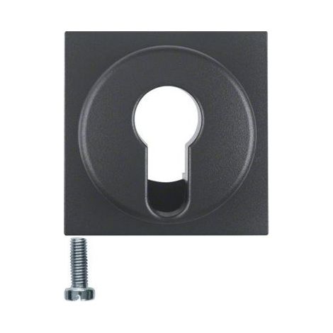Cubierta de interruptor Berker central piece acabado mate compatible S.1 B.3