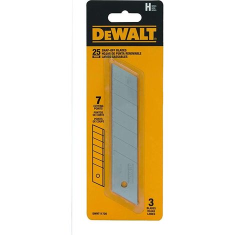 HOJAS PARA CUTTER 25MM - STANLEY BLACK & DECK
