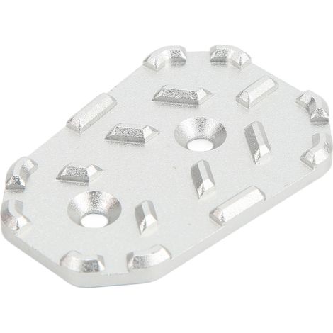 Rallonge de pédale de frein, extension de pédale élargie, accessoire de moto en alliage d'aluminium CNC, remplacement pour CB500X 2017-2020, argent (1/5)