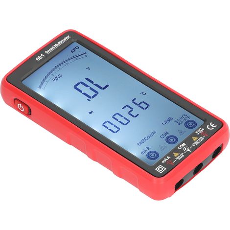 Multimètre NCV sans contact anti-surchauffe, écran LCD pleine face automatique, testeur intelligent tension et courant. (1/5)