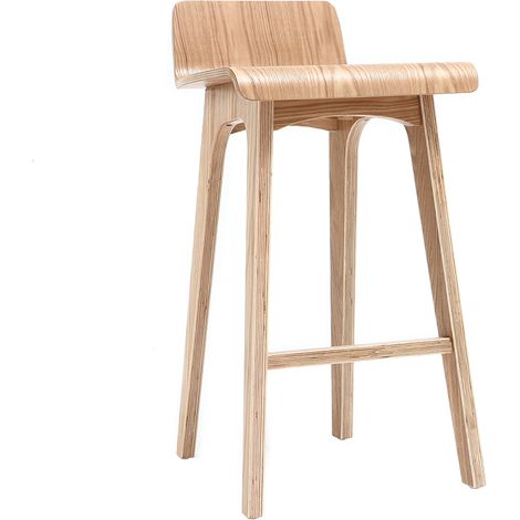 Sgabello / Sedia da bar scandinavo 65cm frassino BALTIK