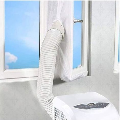 Tissu Calfeutrage Fenêtre - 300 cm x 170 cm x 32 cm - Isolation Thermique pour Climatiseur Mobile et Sèche-Linge - 1 pièce (1/5)