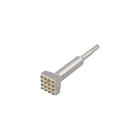 Perforateur-burineur électrique avec pointe étroite pour rugosité de surface – Marteau piqueur à percussion pour béton, murs et carrelage céramique – Outil professionnel argenté (1/5)
