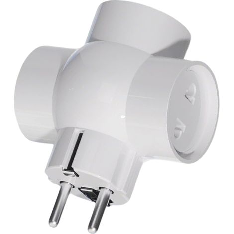 Reisestecker Adapter - Wandstecker mit mehreren Anschlüssen (1/5)