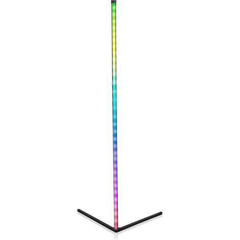 LED-Stehlampe, RGB, Musiksensor, Dimmer, Timer, Fernbedienung, Wohnzimmer (1/5)