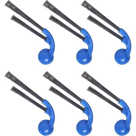 6 Pièces Brosses latérales Rechange pour Ecovacs Deebot T80 Omni / T80 / T30C Omni / T30C Omni Gen2/ X8 Omni / X8 Pro Omni aspirateur Robot Accessoires Brosse Laterale (1/5)