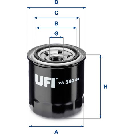 UFI 23.583.00 UFI Ölfilter