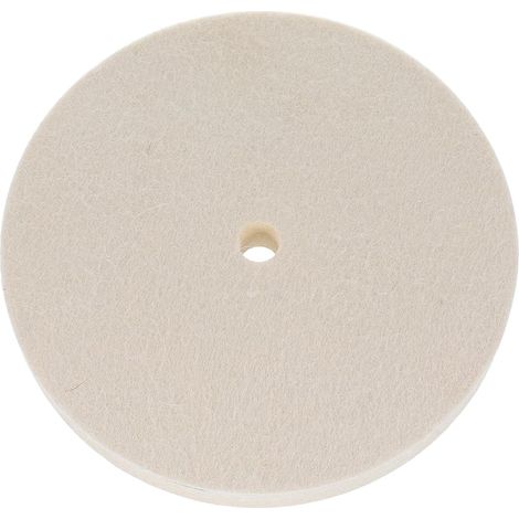 Disque de Polissage en Laine Facile à Fixer 150mm Trou de 12mm, Accessoire de Polissage pour Métaux et Variées, Usage Professionnel et Personnel (1/5)