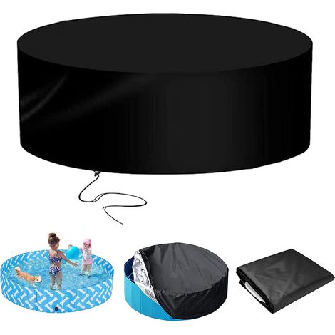 Couverture de Piscine pour Chien Noire (1/5)