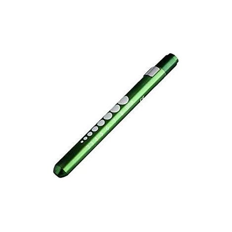 MINKUROW Wiederverwendbarer Mini-LED-Taschenlampenstift für Zuhause, im Freien, Arzt, Krankenschwester, Notfall (Grün, 1 Stück) (1/5)