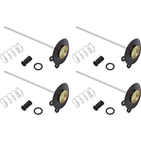 Jeu de 4 membranes de pompe d'accélération de carburateur 16021‑393‑004 pour XL250R CB450SC Nighthawk CM450E (1/5)