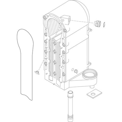 BOSCH Scambiatore di calore, 87154069380