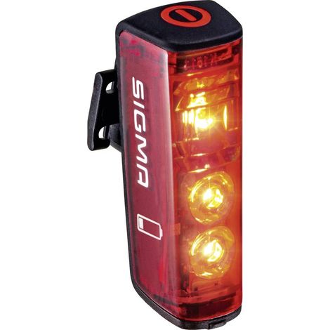 Sigma Fanale posteriore Blaze LED (monocolore) a batteria ricaricabile Rosso, Nero (1/4)