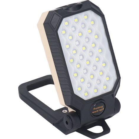 1000 Lumen COB-LED-Akku-Taschenlampe mit USB-Akku für Mechaniker, Camping, Wandern und Notfälle (1/5)