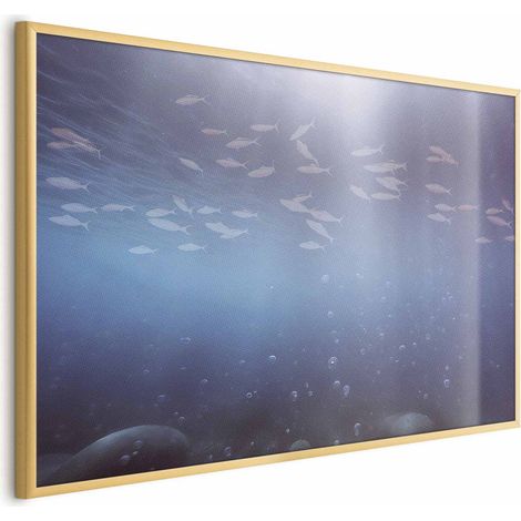 Poster – Fische in der Tiefe (1/4)
