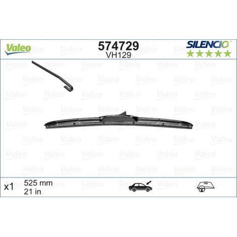 Balai d'essuie-glace VALEO 574729 (1/3)