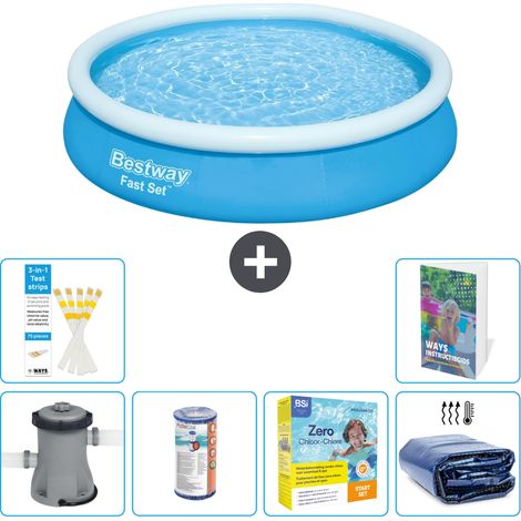 Bestway Fast Set Rund - 366x76 cm - 7-teilig S224 (1/5)