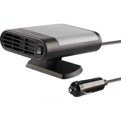 Ynkkvre -12V Dégivreur et évaporateur portable pour voiture – Chauffe-pare-brise électrique avec base rotative à 360°, conception silencieuse et écoénergétique (1/5)
