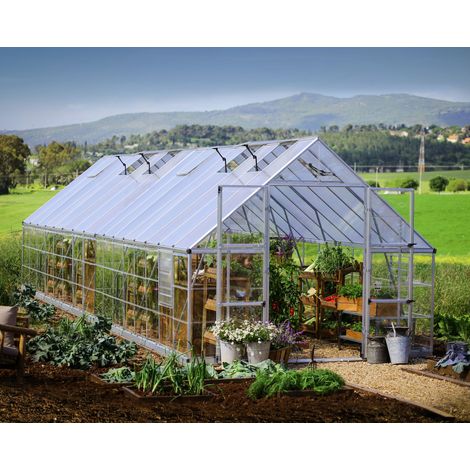 Canopia Balance Ibrida Serra Da Giardino in Policarbonato 964X304X257 cm Argento (1/5)