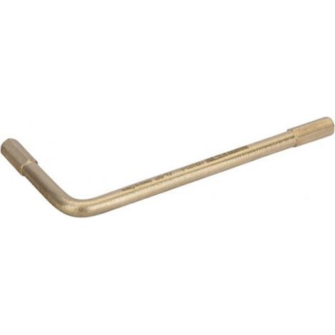 BAHCO - Clé coudée antidéflagrante en aluminium bronze - 5 mm