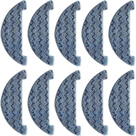 10 Stück Wischmopp-Pads für iLife A7 und A9s Wischmopp, waschbar und wiederverwendbar (1/4)