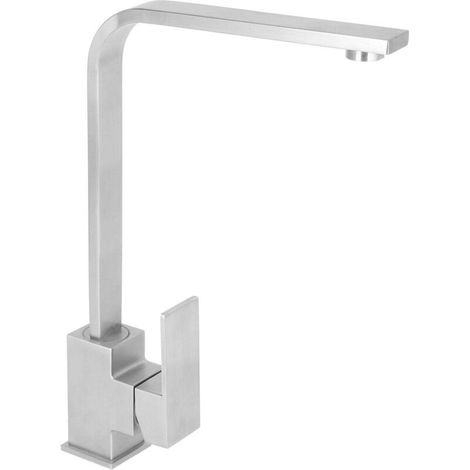 G1/2 tap set. 360° swivel. Made of 304 stainless steel. Hot and cold water mixer tap for kitchen sink. (1/5)