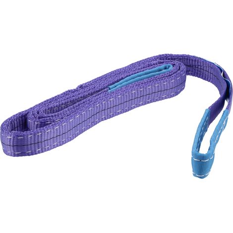 Textil-Hebeband 1t 2m mit verstärkten Schlaufen