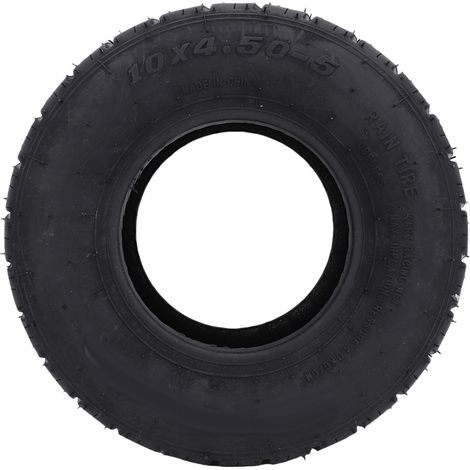 Ortviai Pneu avant pour karting 10x4.50-5, sans chambre, antidérapant et imperméable (1/5)