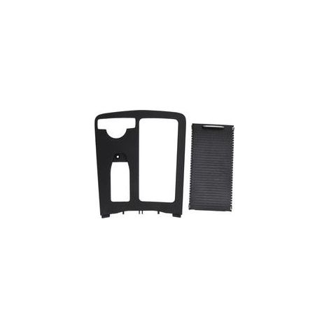 Porte-gobelet central pour Mercedes W204/W212 – Couvercle de store enrouleur de remplacement 2046804708, plastique noir (1/5)