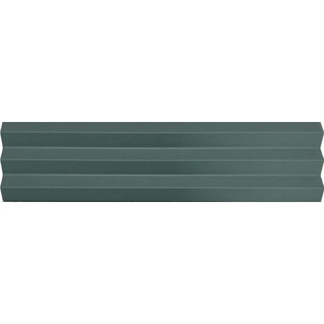 Matte Relief-Wandfliesen für den Innenbereich Blau Acanto 10x40 cm – V-Ribbed Baltic Blue (1/2)