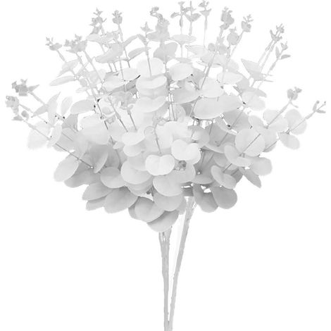 Fleur artificielle blanc - outil de qualité - résistant aux intempéries pour maison - fabriqué avec des matériaux haut de gamme (1/5)