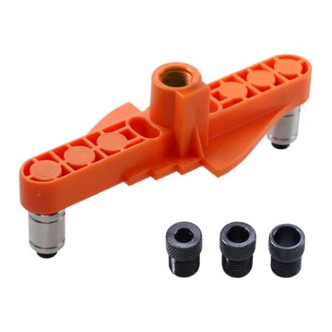 [JAMAIS UTILISÉ]6/8/10mm deux-en-un localisateur de poinçon droit trouver Center Scriber rond goujon perforateur bricolage outils de travail du bois (1/5)