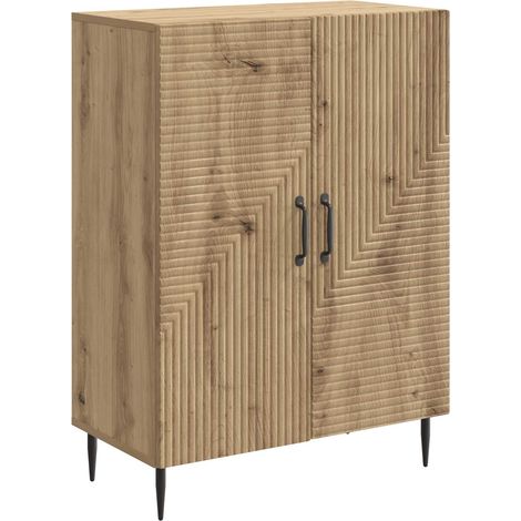 Sideboard Artisan Oak 66 x 34.5 x 89.5 cm Engineered Wood vidaXL