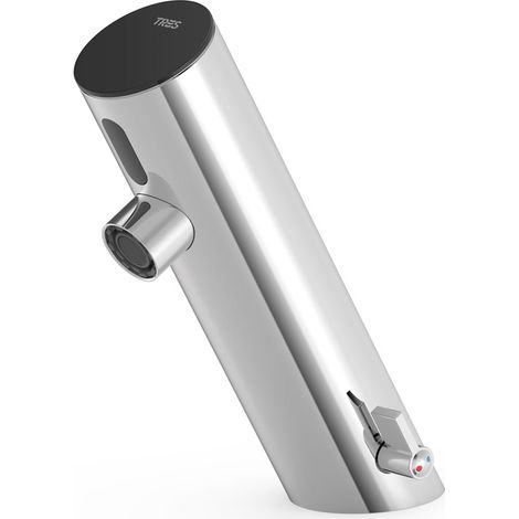 GRIFO ELECTRÓNICO CON SISTEMA PREMEZCLADOR PARA LAVABO