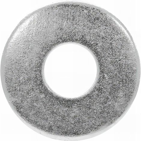 Rondelle plate large - Zinguée M5 - Boite de 500