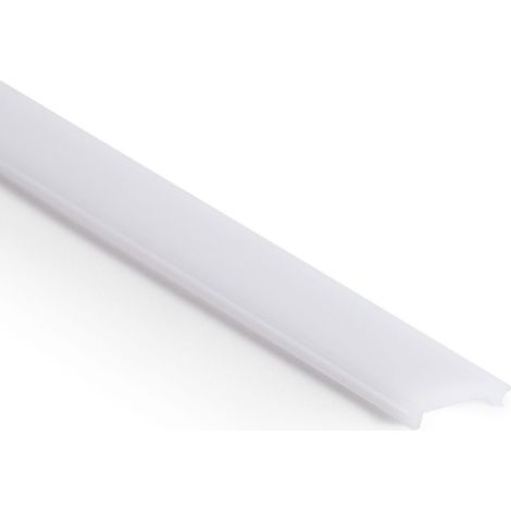 10 Meter Abdeckung für Aluminiumprofil kompatibel mit Ref. 128944, 128939 Transluzentes Weiß