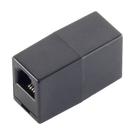 SHIVERPEAKS WESTERN ADAPTATEUR [1X RJ11 FEMELLE 6P4C - 1X RJ11 FEMELLE 6P4C] NOIR BS71220