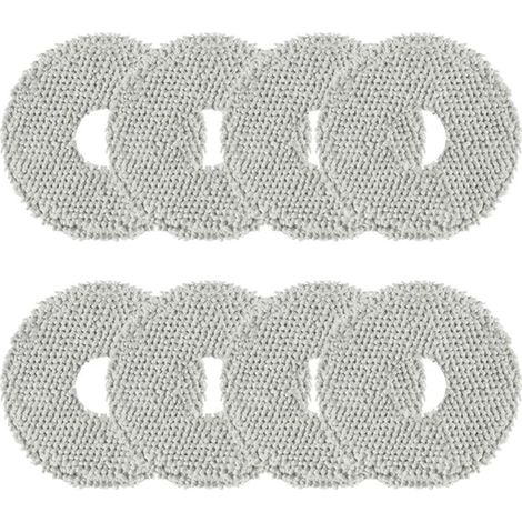 Pieces Wischtucher for Xiaomi X10+ / X20+ & Dreame L10s Ultra / L10 Ultra / L20 Ultra / L10s Pro Ultra Heat / X40 Ultra Complete Saugroboter, Microfaser Nasses Wischpads Zubehor (1/5)