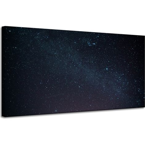 Leinwanddruck Weltraumsterne Nachthimmel 120x60