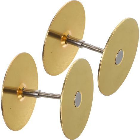 Plaque de recouvrement ronde pour trou serrure 67 mm (1/5)