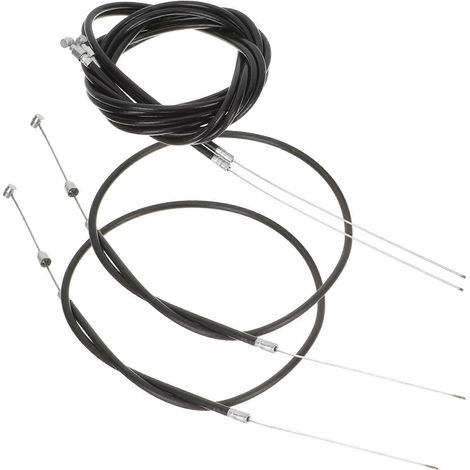 Câbles de frein professionnels pour vélo, lot de 3 (avant et arrière). (1/5)